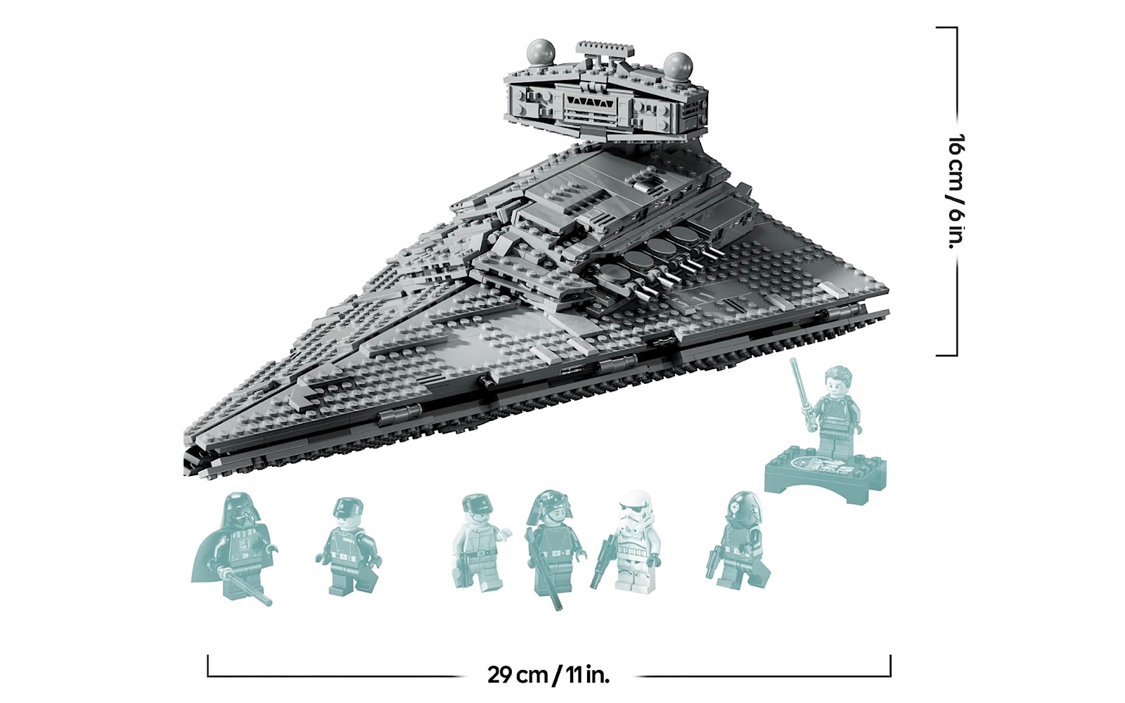 LEGO Star Wars Imperial Star Destroyer and 7 Minifigures — image 4